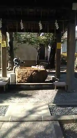 亀戸 香取神社の手水舎