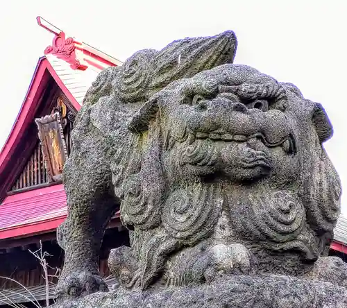 護穀神社の狛犬