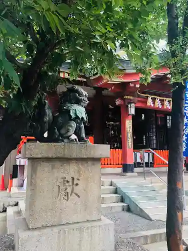 阿倍王子神社の狛犬