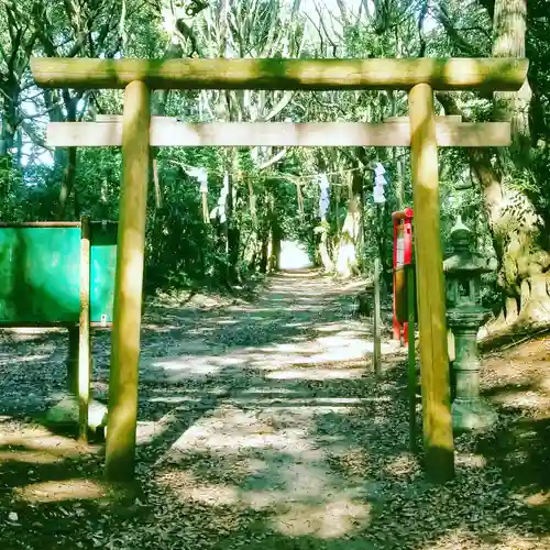 沼尾神社の鳥居