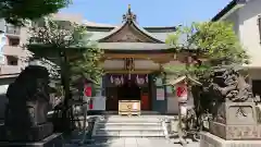 穏田神社の本殿