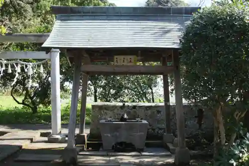 川津来宮神社の手水舎