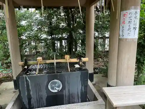 芝大神宮の手水