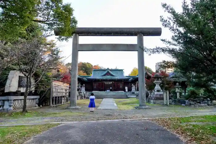 濃飛護國神社の鳥居