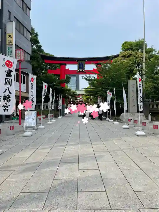 富岡八幡宮の鳥居