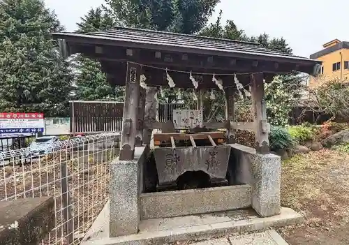 鳩ヶ谷氷川神社の手水舎