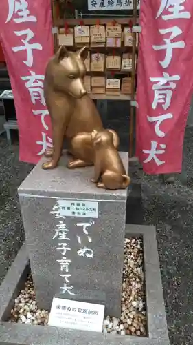 琴崎八幡宮の狛犬