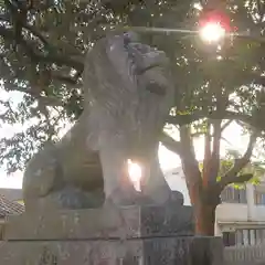 足次山神社の狛犬