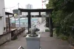 蒲生神社の鳥居