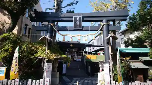 菊名神社の鳥居