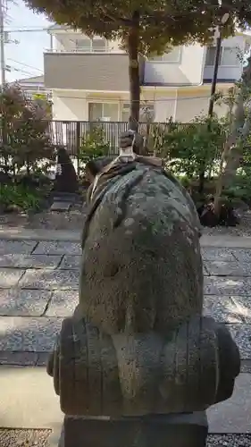 菊田神社の狛犬