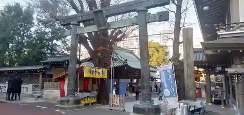 湯島天満宮の鳥居