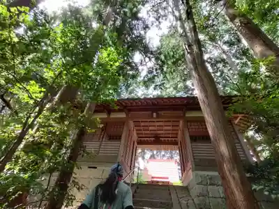 素盞嗚尊神社の山門・神門
