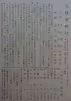 五條天神社の歴史