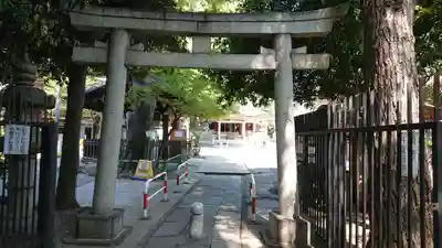 荻窪白山神社の鳥居