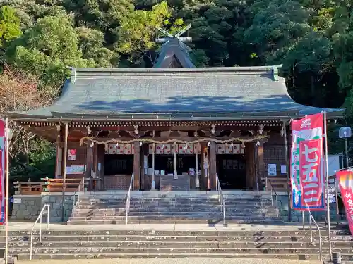 石見国一宮　物部神社の本殿