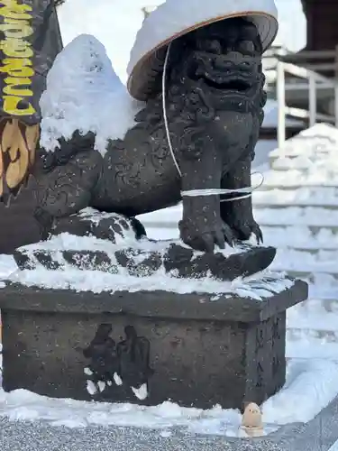 札幌諏訪神社の狛犬