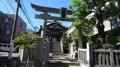 神楽坂若宮八幡神社の鳥居