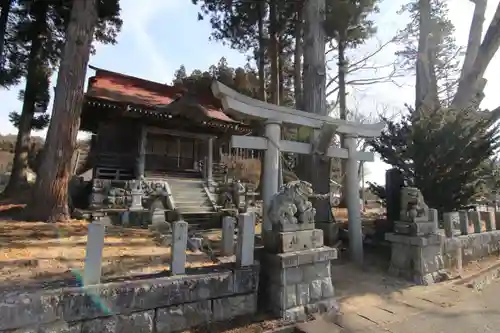 三坂稲荷神社の景色