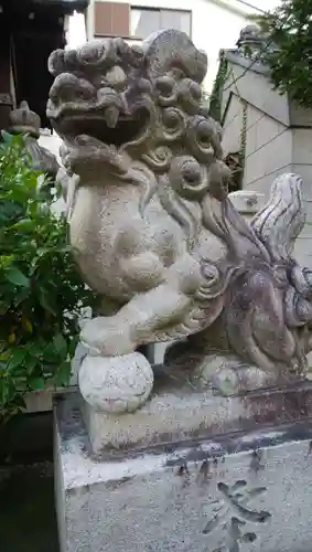 亀戸水神社の狛犬