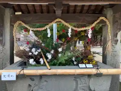 三津厳島神社の手水舎