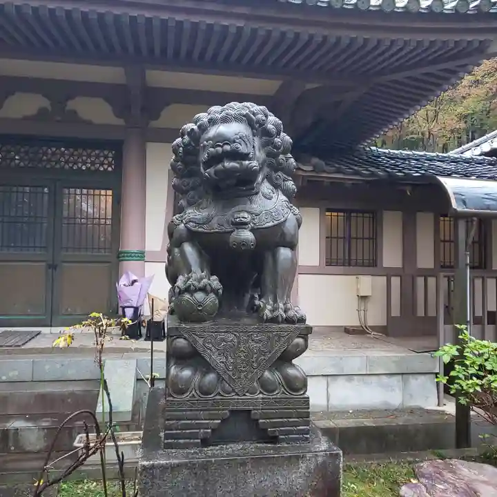 長林寺(西宮長林寺)の狛犬