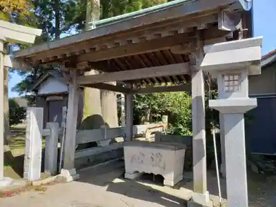 水宮神社の手水舎