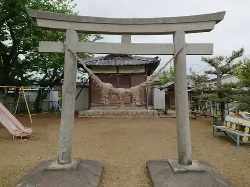 熊野社の鳥居