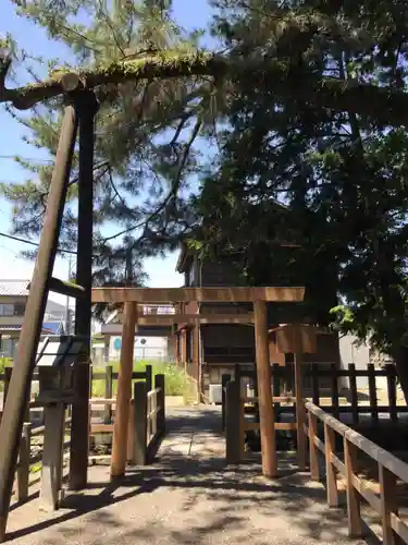 御食神社（豊受大神宮摂社）の鳥居