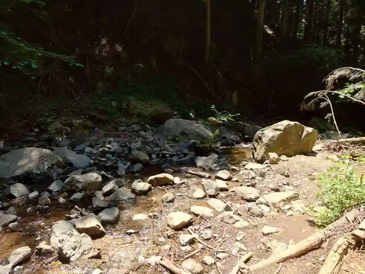 母の白滝神社(山梨県)
