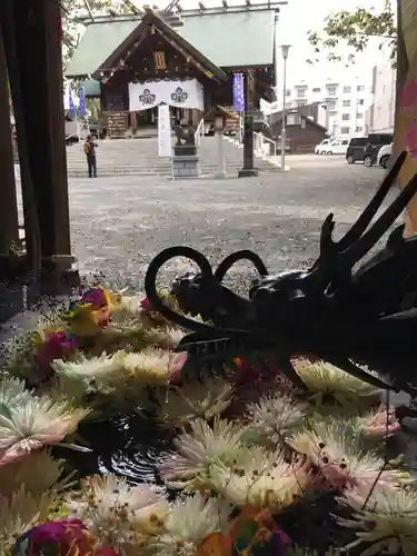札幌諏訪神社の手水舎