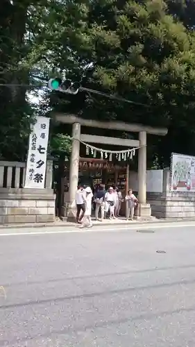 川越氷川神社の鳥居