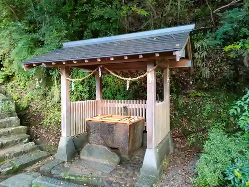 神倉神社（熊野速玉大社摂社）の手水舎