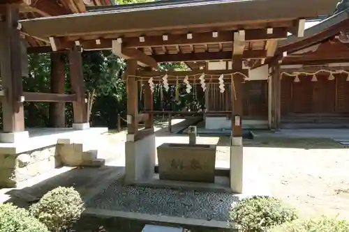  幣羅坂神社の手水舎