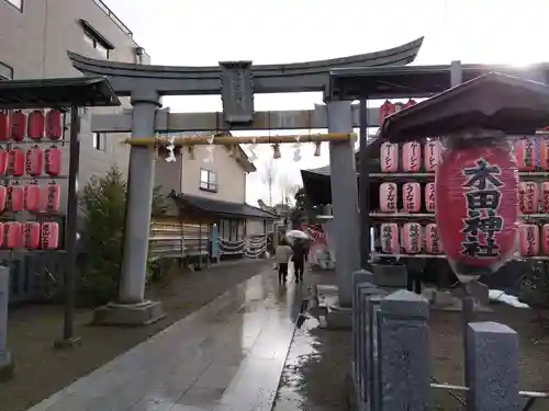 木田神社の鳥居