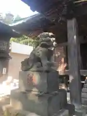 下総国三山　二宮神社の狛犬