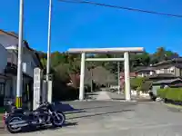 稲田神社の鳥居