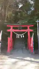 佐麻久嶺神社の鳥居