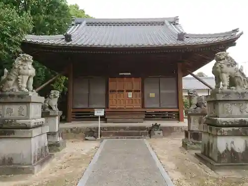 神明社（小間町）の本殿・本堂