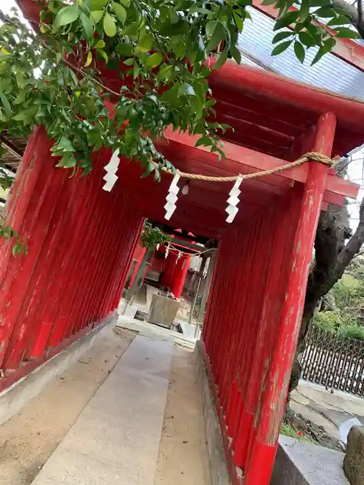 松涛神社の鳥居