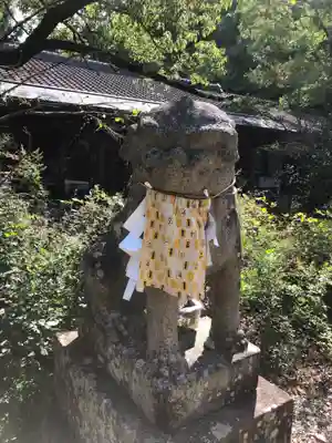忌部神社の狛犬