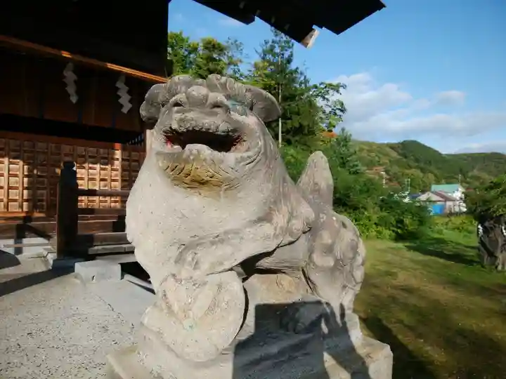 相馬妙見宮 大上川神社の狛犬