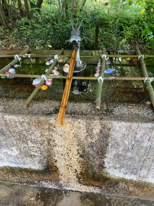 今市瀧尾神社の手水舎