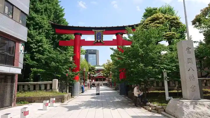富岡八幡宮の鳥居
