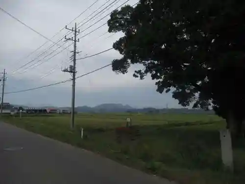 裏つくば、恋瀬川沿いの神社(茨城県)