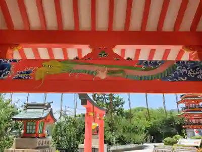 綱敷天満宮の芸術