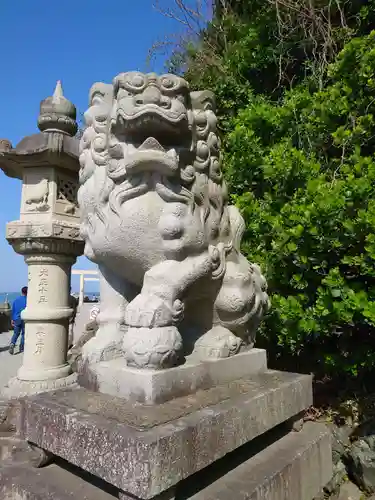 二見興玉神社の狛犬