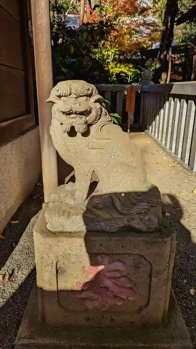 七社神社の狛犬