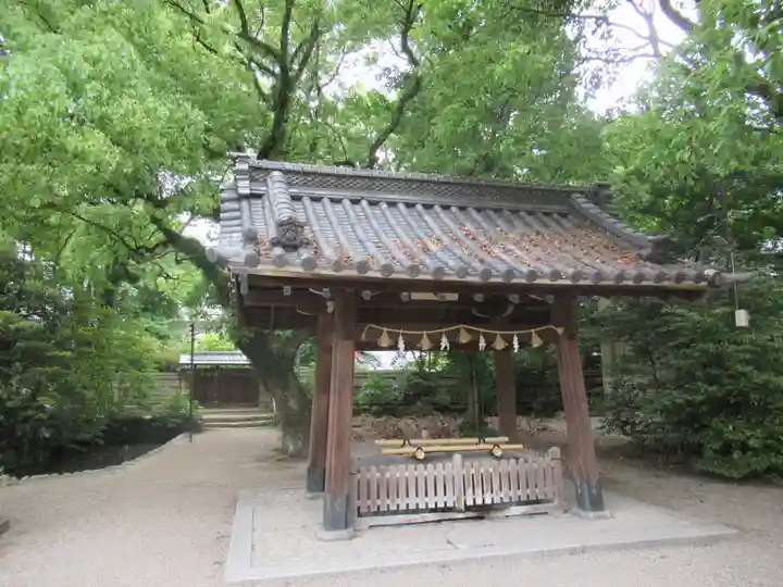 諏訪神社の手水舎