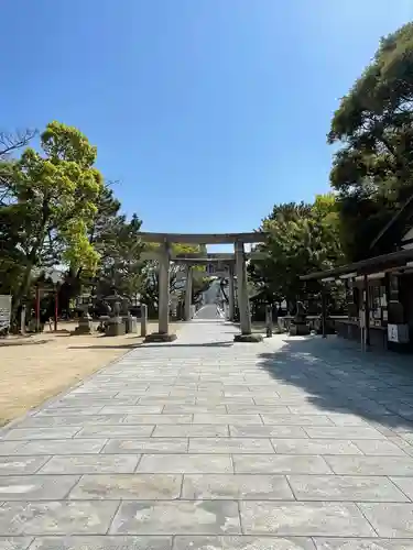 唐津神社の鳥居